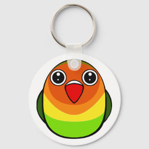 Llavero Green Fischer lovebird