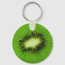 Llavero Green Kiwi Fruit Fresh Slice