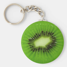 Llavero Green Kiwi Fruit Fresh Slice