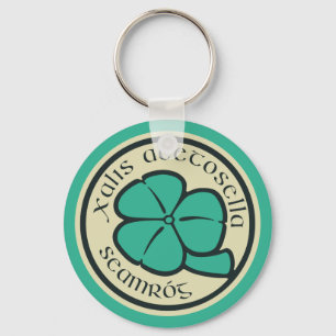 Llavero Green Shamrock Saint Patrick's Day