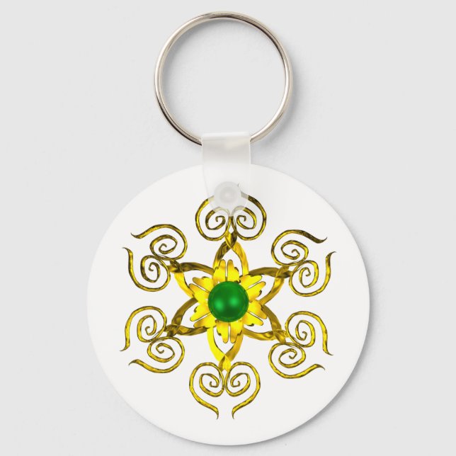 LLAVERO GREEN TALISMAN (Anverso)