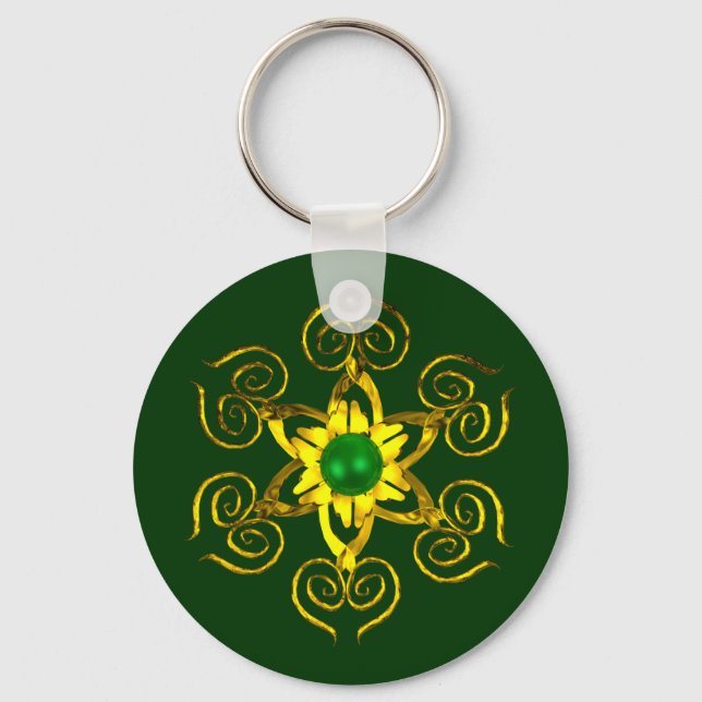 LLAVERO GREEN TALISMAN (Anverso)