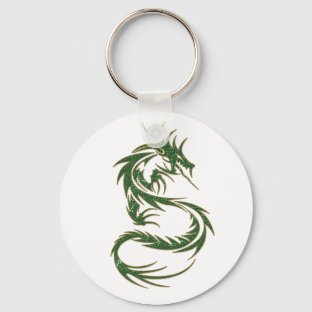 Llavero Green Tattoo Dragon (Anverso)