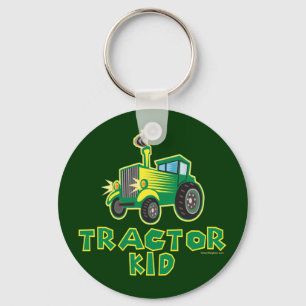 Llavero Green Tractor Kid