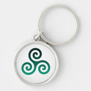 Llavero Green Triskele
