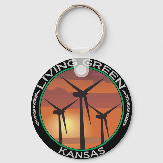 Llavero Green Wind Kansas (Anverso)