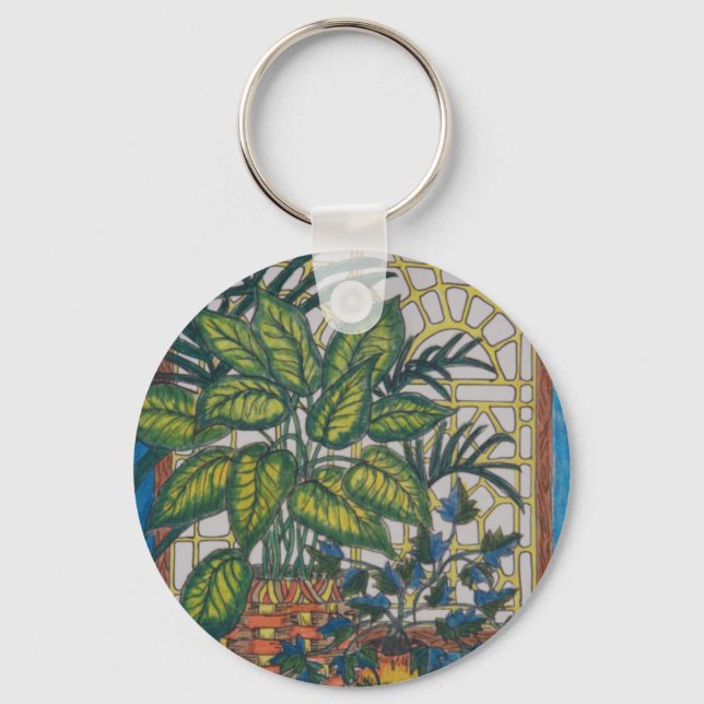 Llavero Greenhouse tropical (Anverso)