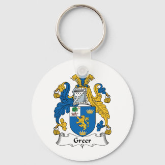 Llavero Greer Family Crest