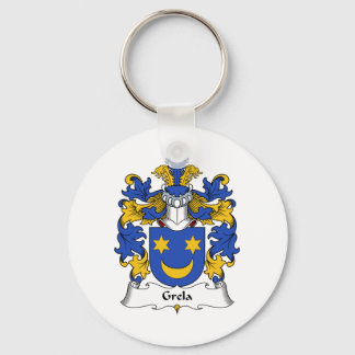 Llavero Grela Family Crest