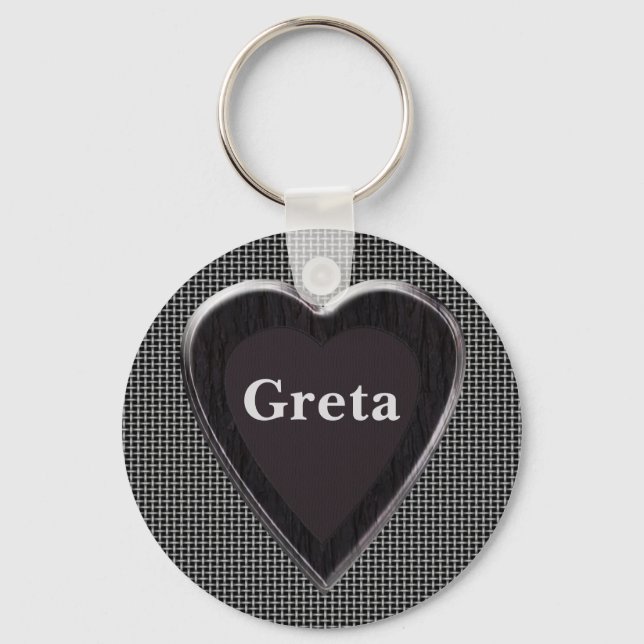 Llavero Greta Stole My Heart Keychain (Anverso)