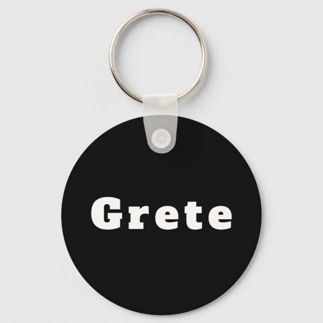 Llavero Grete (Anverso)