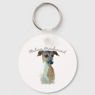 Llavero Greyhound Dad