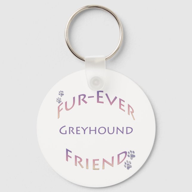 Llavero Greyhound Furever (Anverso)