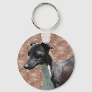 Llavero Greyhound italiano
