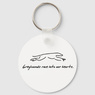 Llavero Greyhound Keychain