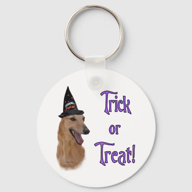 Llavero Greyhound (rojo) Trick (Anverso)