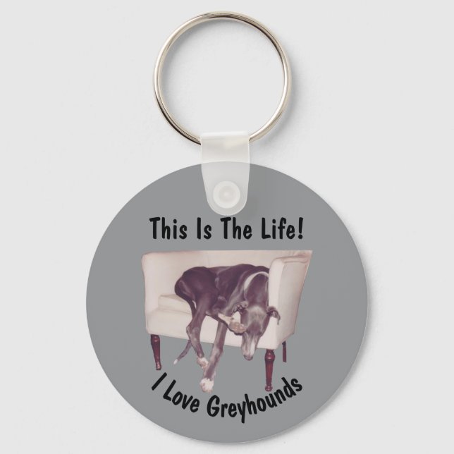 Llavero Greyhound This Is The Life  (Anverso)