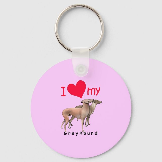 Llavero Greyhounds (Anverso)