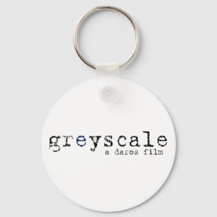 Llavero Greyscale - blanco
