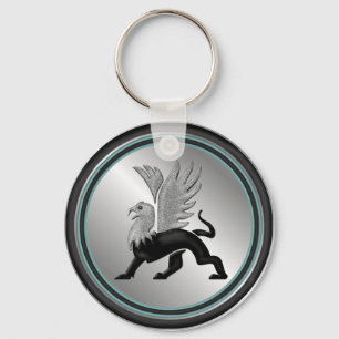 Llavero Griffin plateado