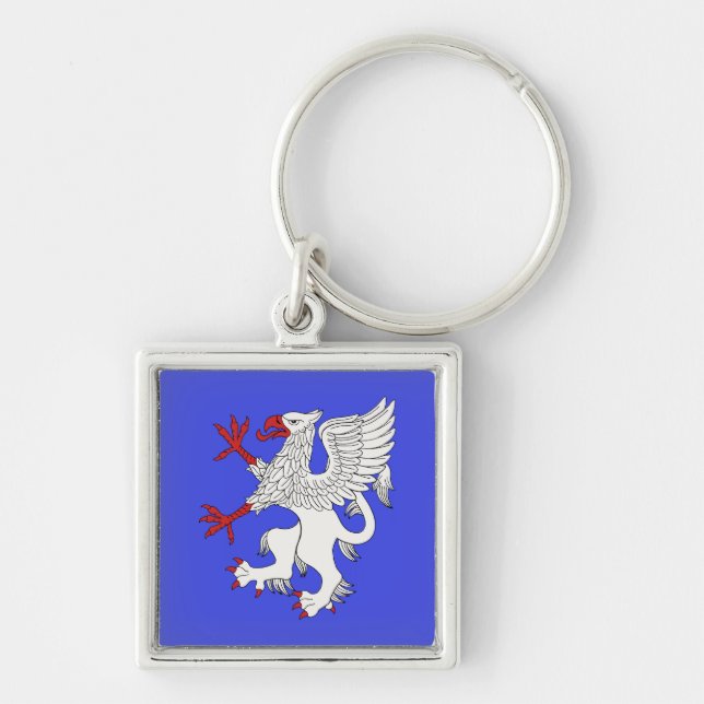 Llavero Griffin Rampant Argent (Frente)