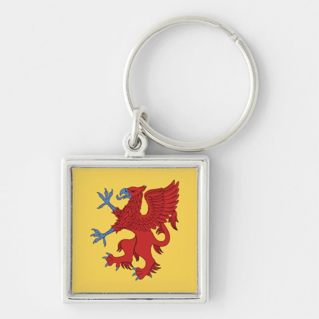 Llavero Griffin Rampant Gules (Frente)