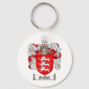 LLAVERO GRIFFITH FAMILY CREST - GRIFFITH COAT OF ARMS