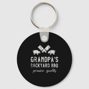 Llavero Grill Abuelo De Bbq Diciendo _ Cita De Barbacoa Gr