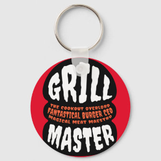 Llavero Grill Master BBQ Dad Cita a Burger Grilling Cookou
