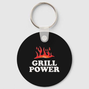 Llavero Grill Power - Digan el divertido lema de Barbeque 