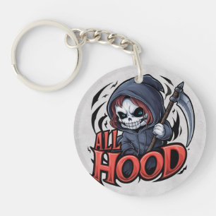 Llavero Grim Reaper Coilover Scythe Car Keychain Acrylic G
