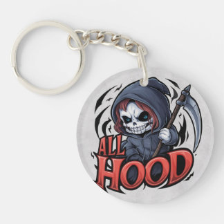 Llavero Grim Reaper Coilover Scythe Car Keychain Acrylic G