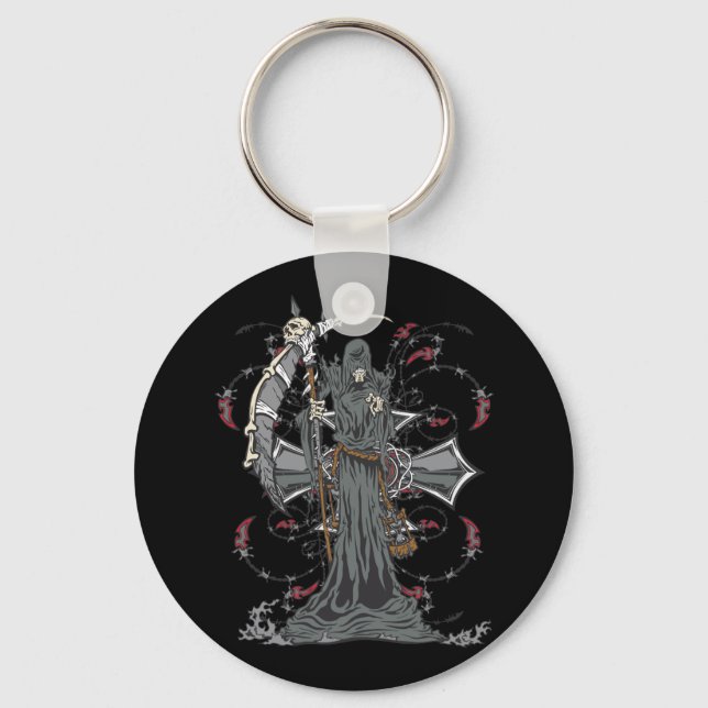 Llavero Grim Reaper espera (Anverso)