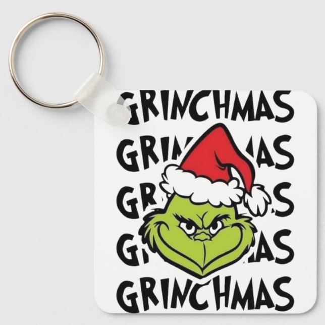 Llavero grinchmas in u  (Anverso)