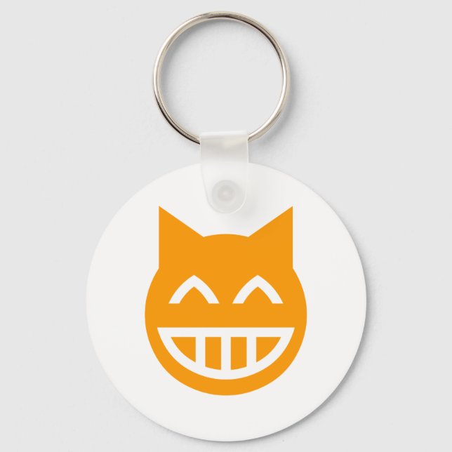 Llavero Grinning Emoji Cat (Anverso)