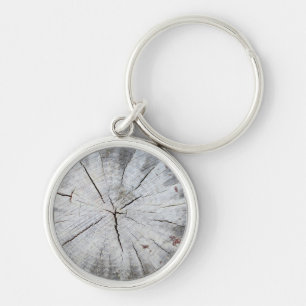 Llavero Gris De Madera Gris Pino Estropajo Foto Art 1