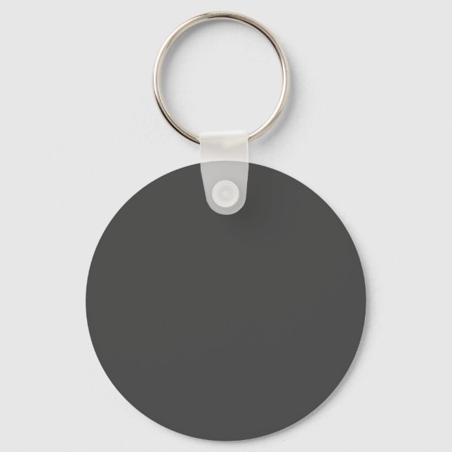 Llavero Gris oscuro #4343433, gris friar (Anverso)