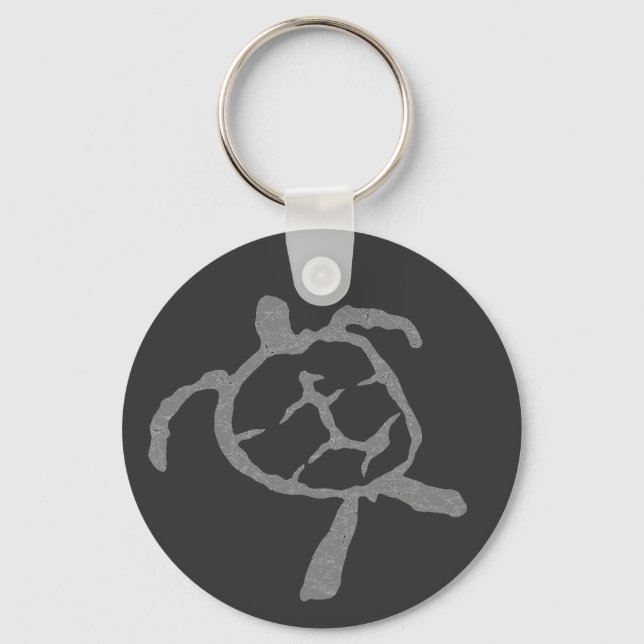 Llavero gris tortuga (Anverso)