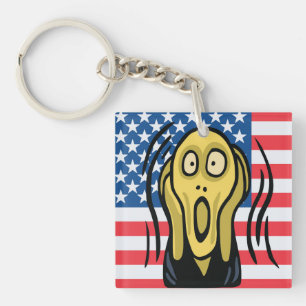 Llavero Gritar americano