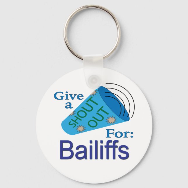 Llavero Gritos a los alguaciles (Anverso)