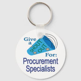 Llavero Gritos a los especialistas en adquisiciones