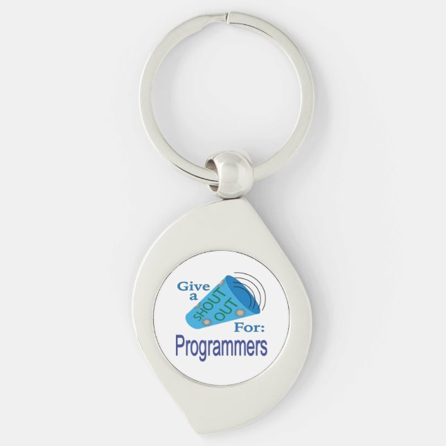 Llavero Gritos a los programadores (Anverso)
