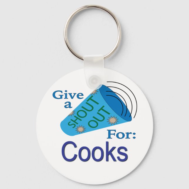 Llavero Gritos para cocineros (Anverso)