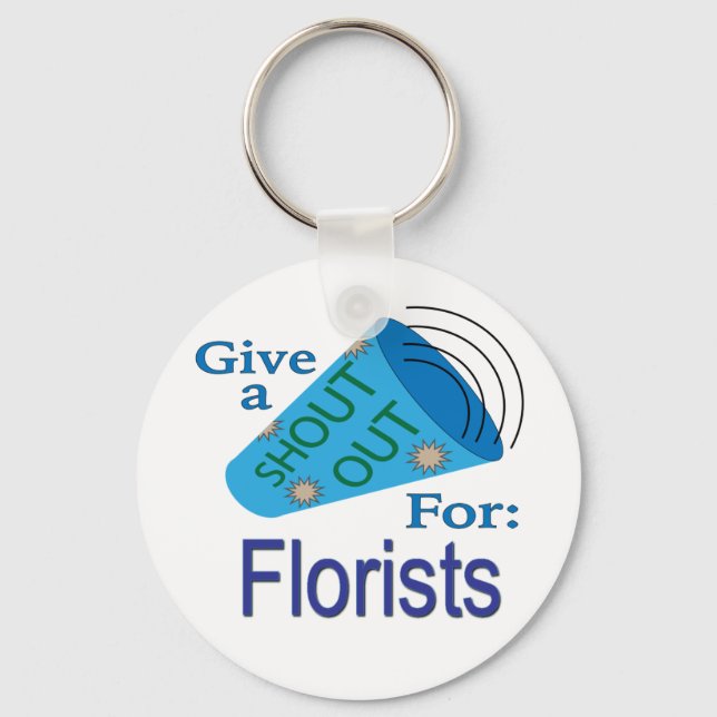 Llavero Gritos para floristas (Anverso)