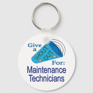 Llavero Gritos para técnicos de mantenimiento