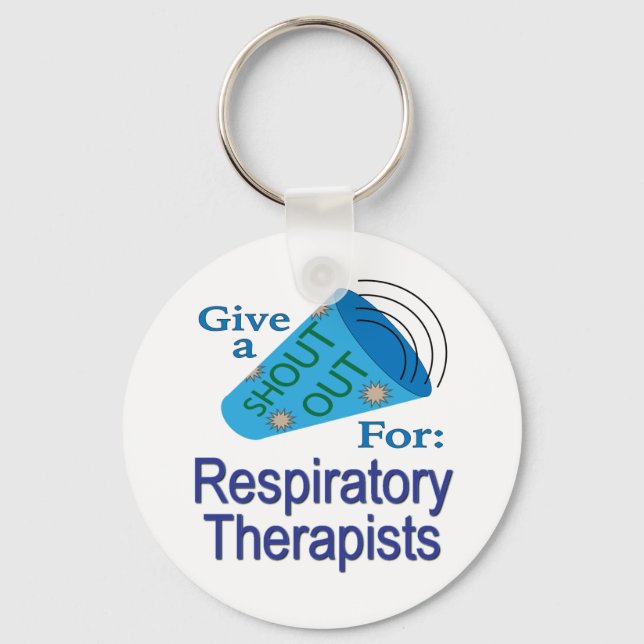 Llavero Gritos para terapeutas respiratorios (Anverso)