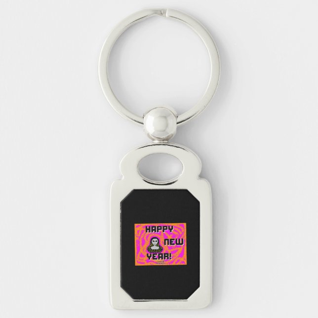 Llavero Griys New Year Wiers Rectangle Keychain (Anverso)