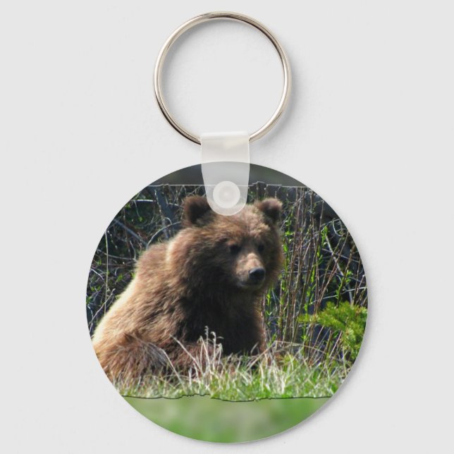 Llavero Grizzly Bear Cub (Anverso)