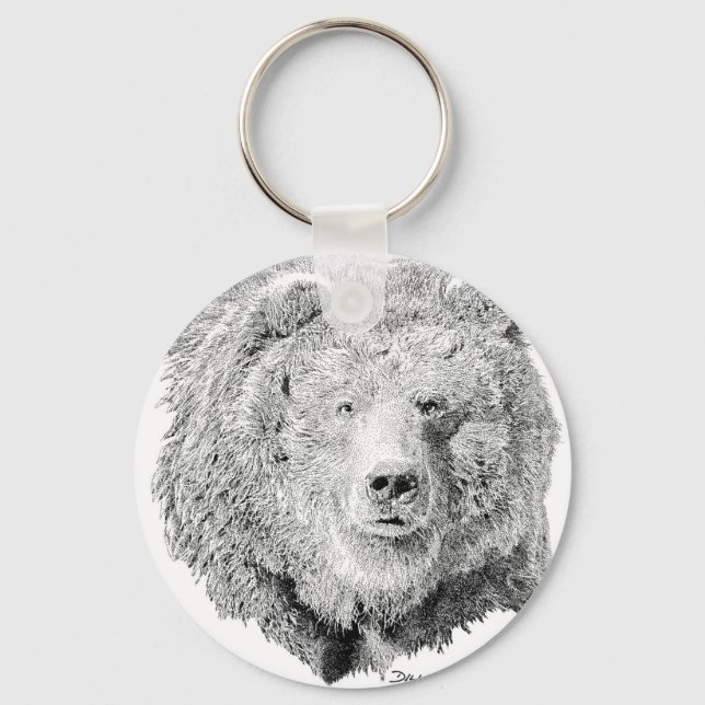 Llavero Grizzy Bear (Anverso)