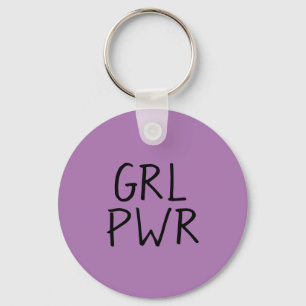 Llavero GRL PWR   Anillo de claves